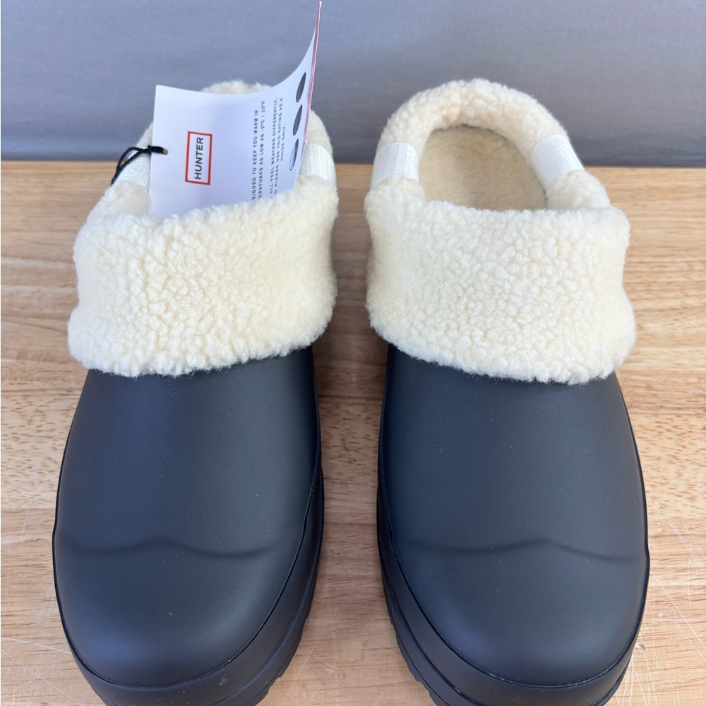 Hunter Play Insulated Black Clog Women’s 6 - Brand New - Picture 2 of 7